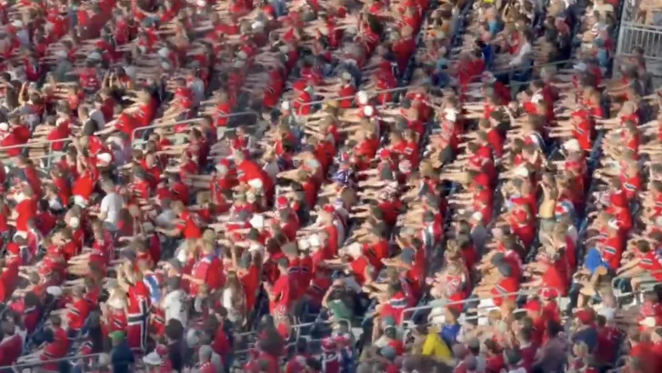 La impresionante “remada vikinga” de los hinchas noruegos que está viral en el Mundial 2026